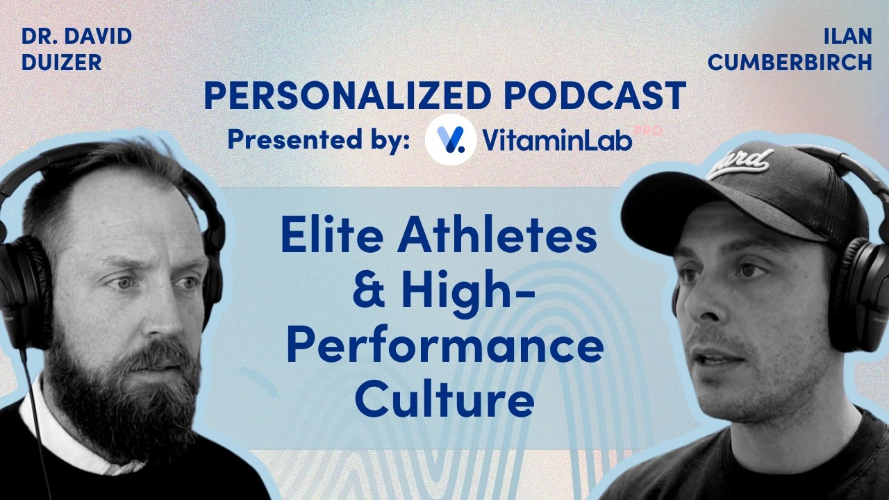 Featured image for “Ilan on the Personalized by VitaminLab Podcast: Building Elite Athletes and High Performance Culture”